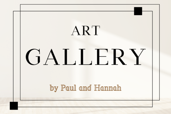 Art Gallery Font: Elevating Digital Brand Identity