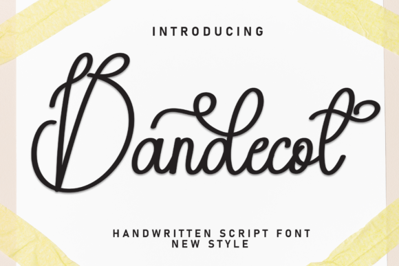 Bandecot Font: Whimsical Display Typography for Web Design
