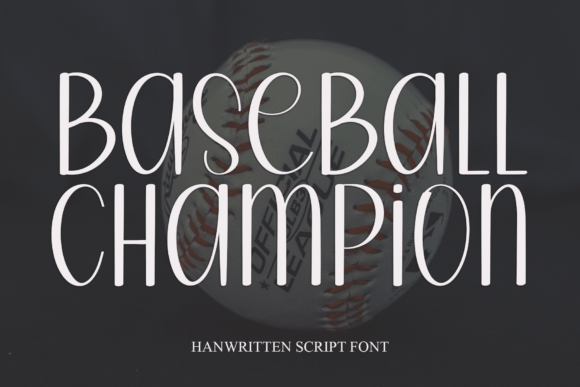Baseball Champion Font: A Clean Sans Serif for Branding