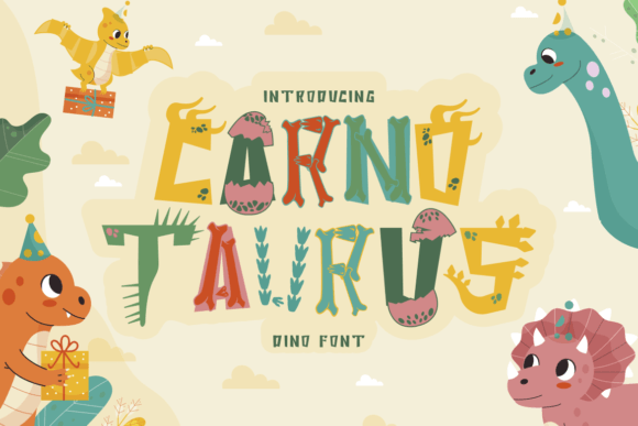 Carnotaurus Font: Bold Display Typography for Web Design