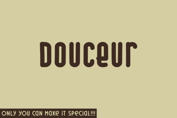 Douceur Font: Elevate Digital Campaigns with Soft Sans Serif Style