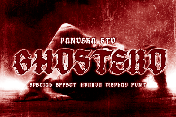 Ghostero Font: Testing a Horror Metal Typeface for Branding
