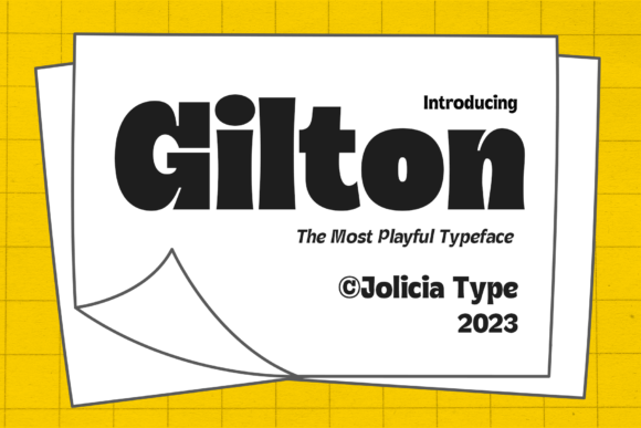 Gilton Font: Retro Sans Serif for Small Business Branding