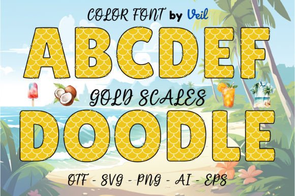 Gold Scales Font: Elevating Luxury Brand Identity