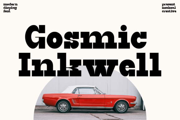 Gosmic Inkwill Font: A Web Designer’s Layout Review