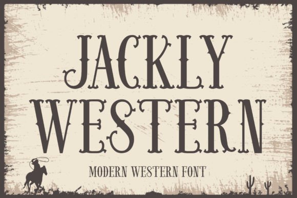 Jackly Western Font: Elevating Campaign Visuals