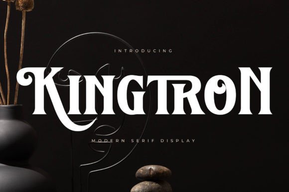 Kingtron Font: A Modern Serif for Editorial Layouts