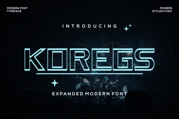 Koregs Font: Bold Sans Serif for Modern Web Design