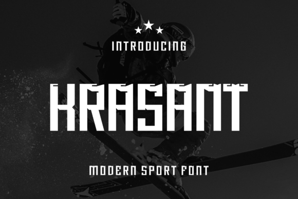 Krasant Font: Bold Sans Serif for Crafters