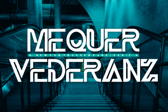Mequer Vederanz Font: Elevating Small Business Branding