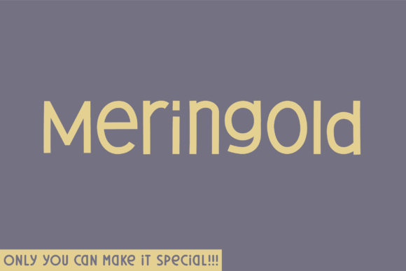 Meringold Font: A Sans Serif Upgrade for Small Business Branding