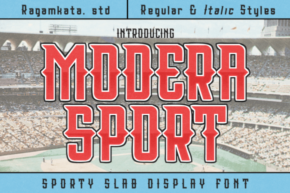 Modera Sport Font Review for Web Design