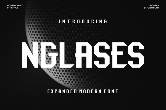 Nglases Font: A Modern Typeface for Digital Layouts