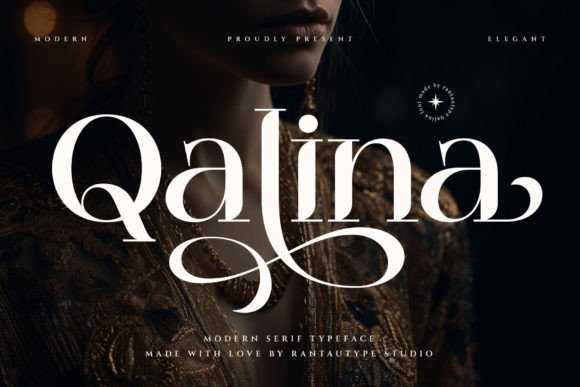 Qalina Font Review: Elevating Editorial Layouts