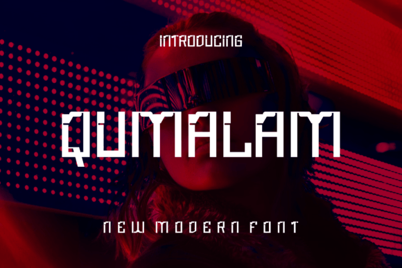 Qumalam Font: Bold Display Type for Campaigns