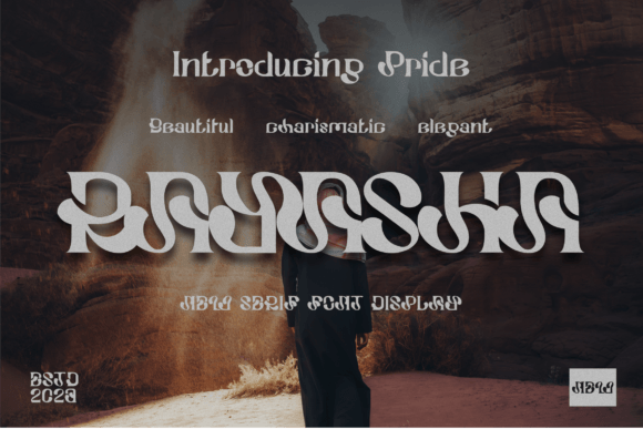 Rayasha Font: Bold Serif Style for Campaign Visuals