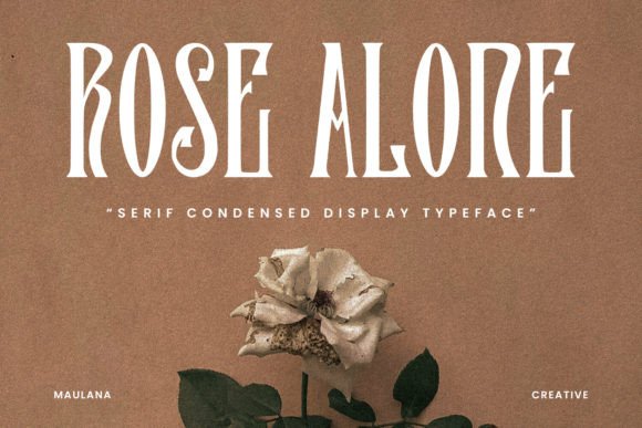 Rose Alone Font: Elevating Editorial Design