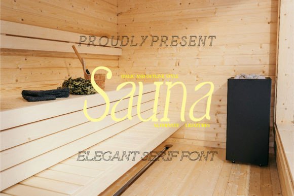 Sauna Font Review: A Serif Display for Web Design
