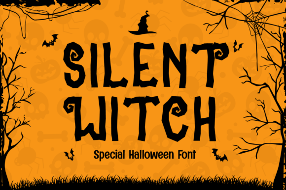 Silent Witch Font: Whimsical Display Typography