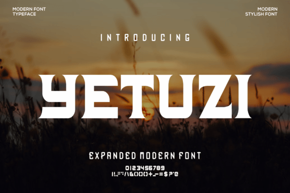 Yetuzi Font: A Modern Serif for Editorial Design